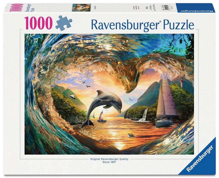 Ravensburger Puzzle 1000pc - Sunset Splash