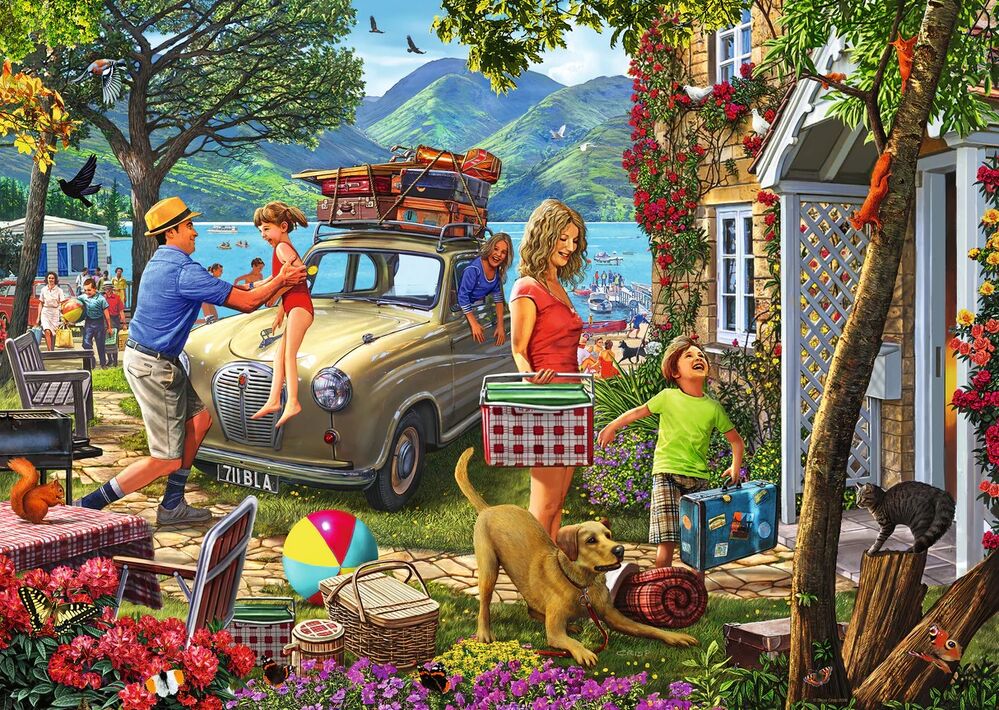 Ravensburger Puzzle 1000pc - Holiday Cottage
