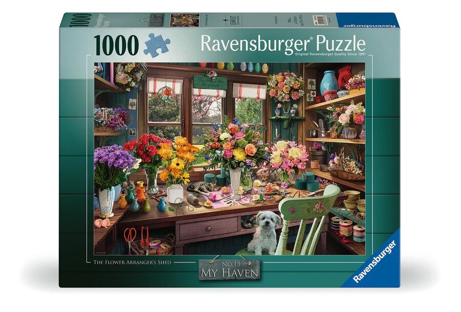 Ravensburger Puzzle 1000pc - My Haven No. 13: Flower Arranger