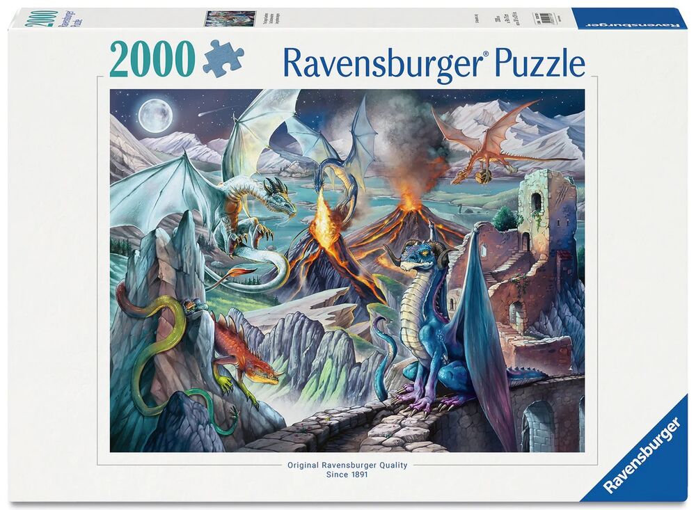 Ravensburger Puzzle 2000pc - The Dragon Guardians