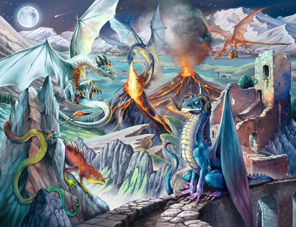 Ravensburger Puzzle 2000pc - The Dragon Guardians