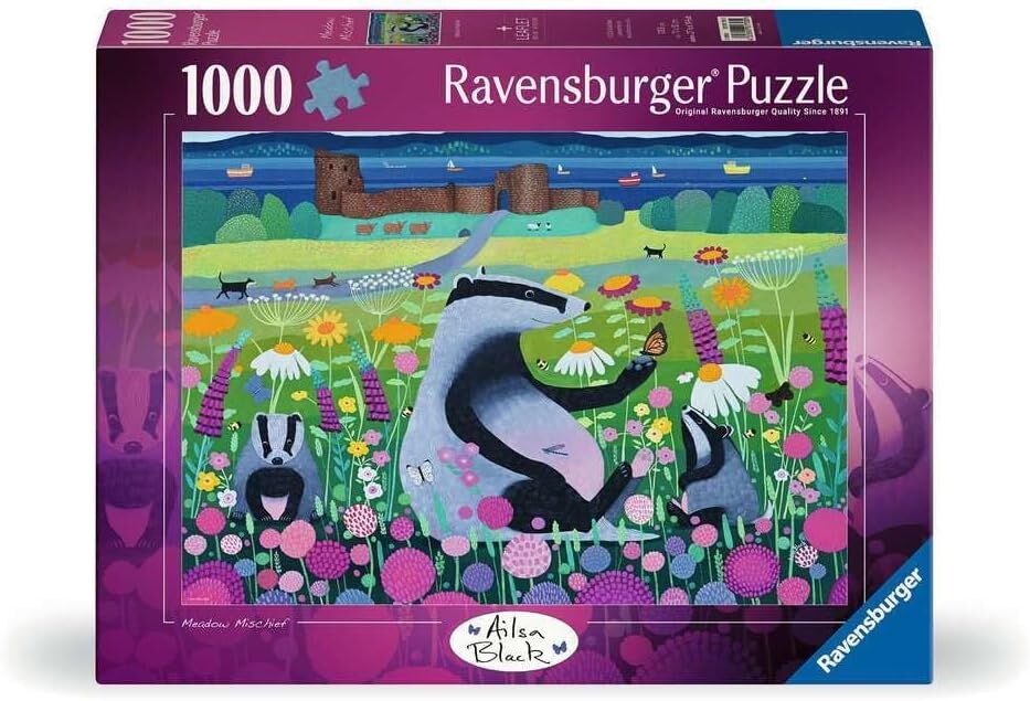 Ravensburger Puzzle 1000pc - Meadow Mischief