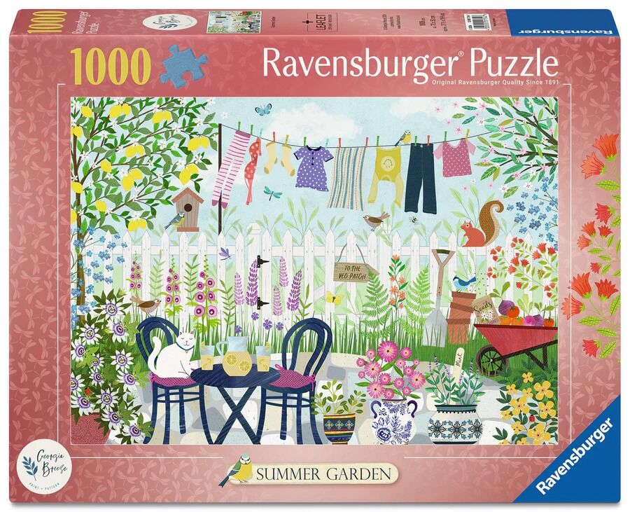 Ravensburger Puzzle 1000pc - Summer Garden