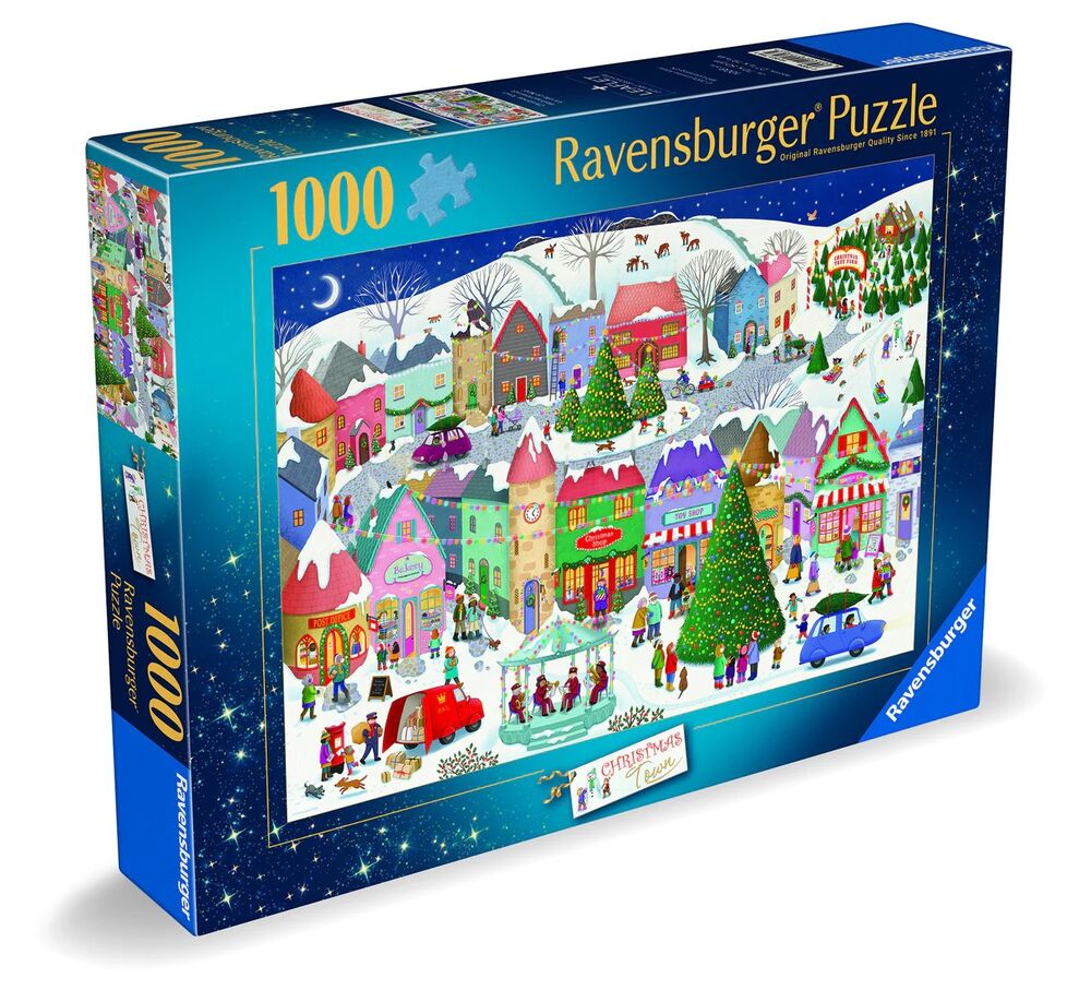 Ravensburger Puzzle 1000pc - Christmas Town