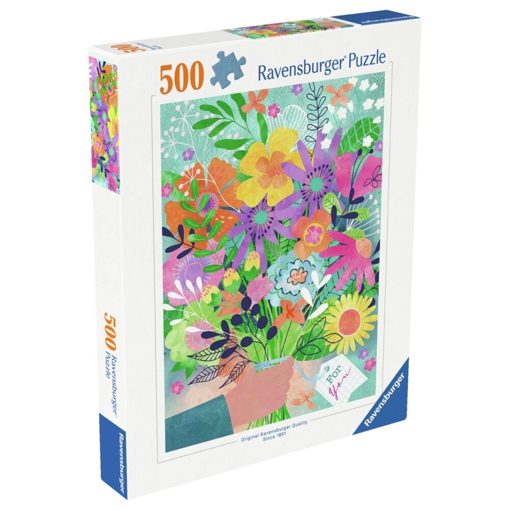 Ravensburger Puzzle 500pc - Flowers For You