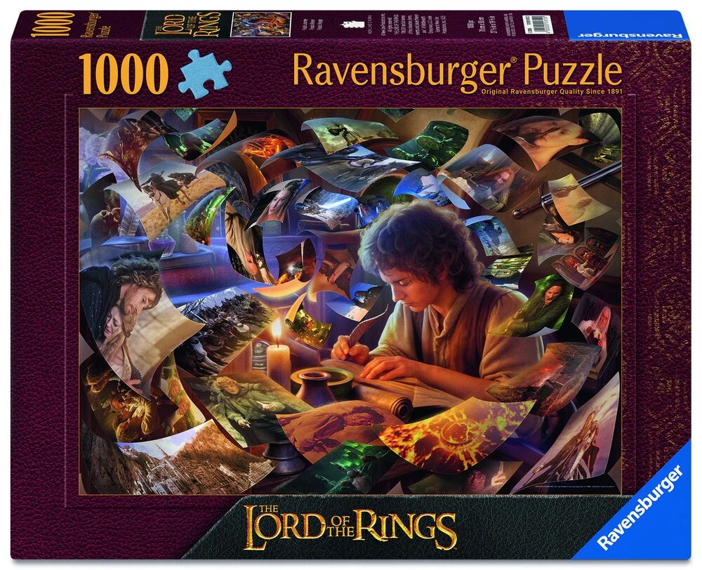 Ravensburger Puzzle 1000pc - The Lord of the Rings Frodo's Journey