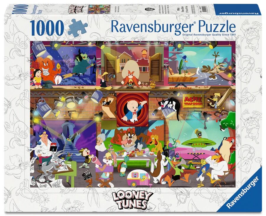 Ravensburger Puzzle 1000pc - Looney Tunes Studio