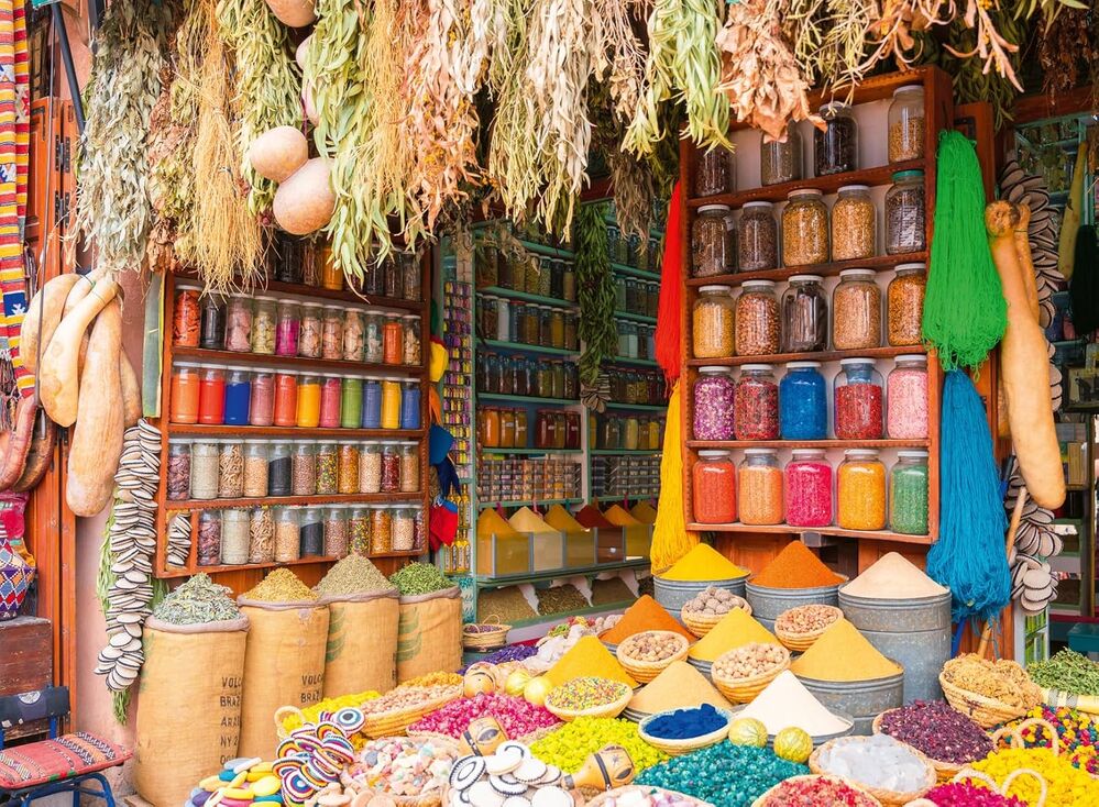 Ravensburger Puzzle 500pc - Colourful Spices, Morocco