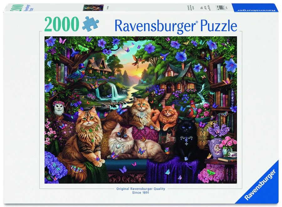 Ravensburger Puzzle 2000pc - Cat Tail Cottage