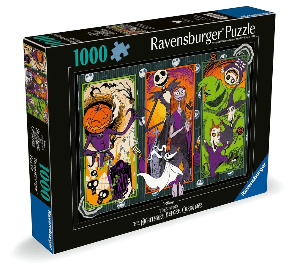 Ravensburger Puzzle 1000pc - Disney The Nightmare Before Christmas