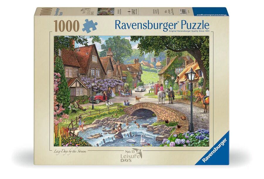 Ravensburger Puzzle 1000pc - Leisure Days No. 13: Lazy Days by Steam