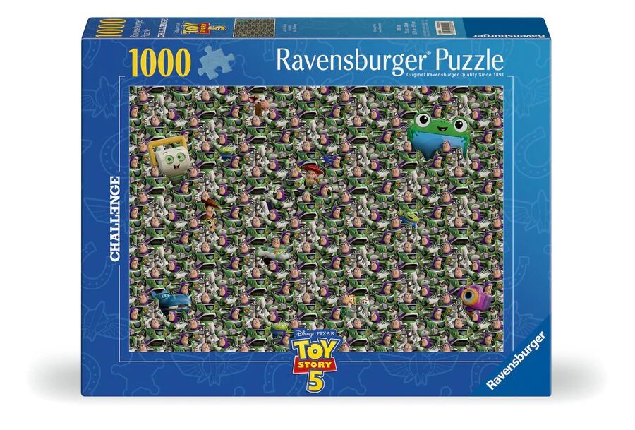 Ravensburger Puzzle 1000pc - Disney Toy Story Buzz Lightyear Challenge