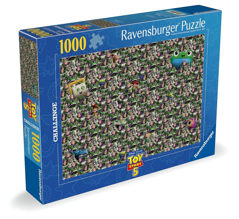 Ravensburger Puzzle 1000pc - Disney Toy Story Buzz Lightyear Challenge