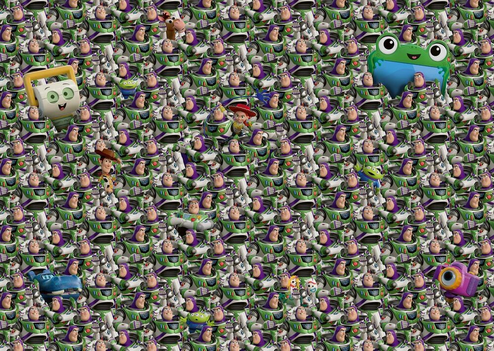 Ravensburger Puzzle 1000pc - Disney Toy Story Buzz Lightyear Challenge