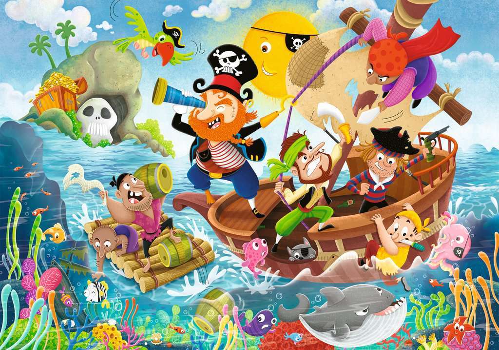 Ravensburger Puzzle 24pc - Land Ahoy
