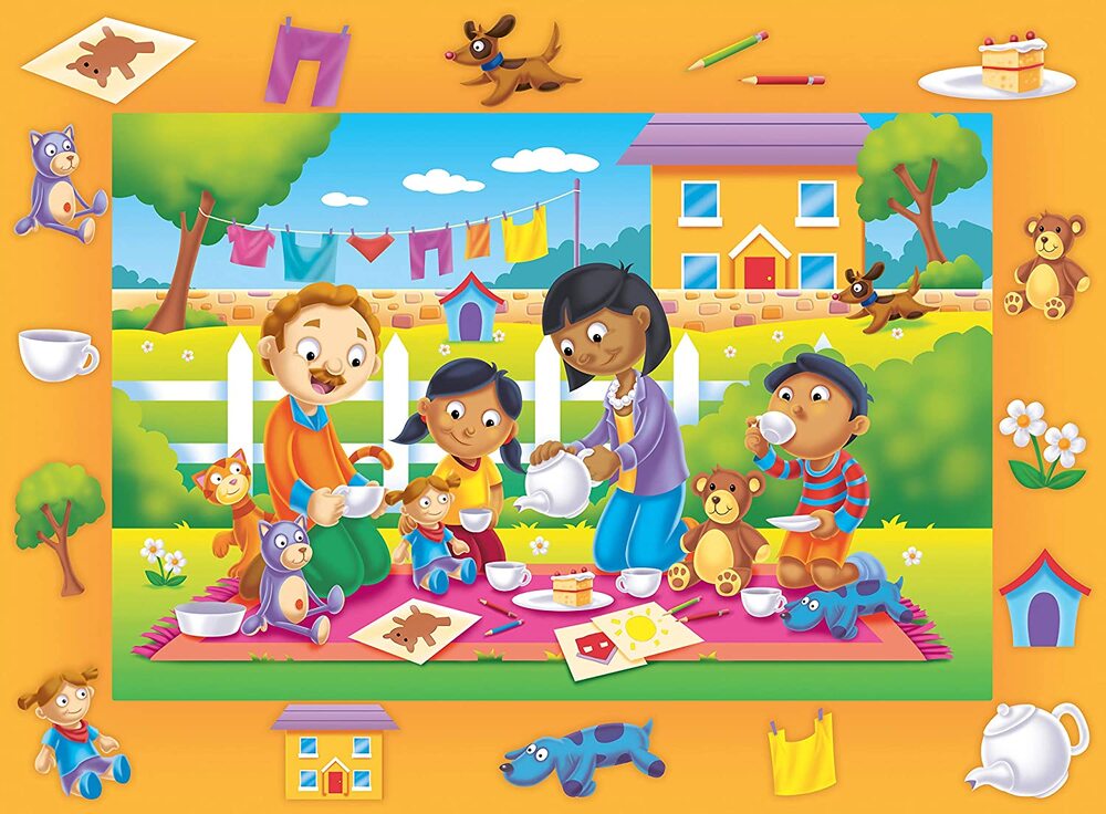 Ravensburger Puzzle 16pc - Toys Tea Party My First Floor Puzzle