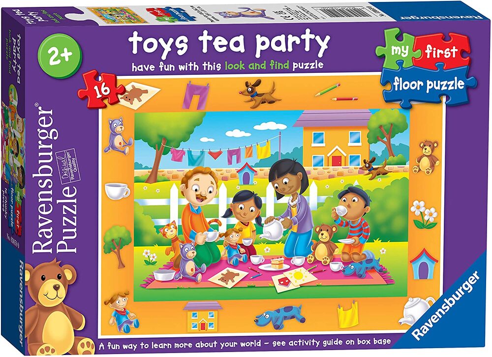 Ravensburger Puzzle 16pc - Toys Tea Party My First Floor Puzzle