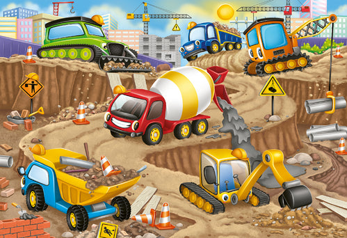 Ravensburger Puzzle 24pc - Supersize Floor Puzzle Construction Fun
