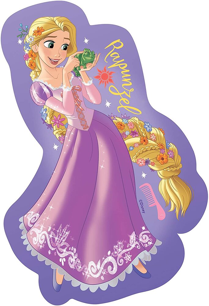 Ravensburger Puzzle 10,12,14,16pc - Disney Princess Loving Life Large Shaped Puzzle