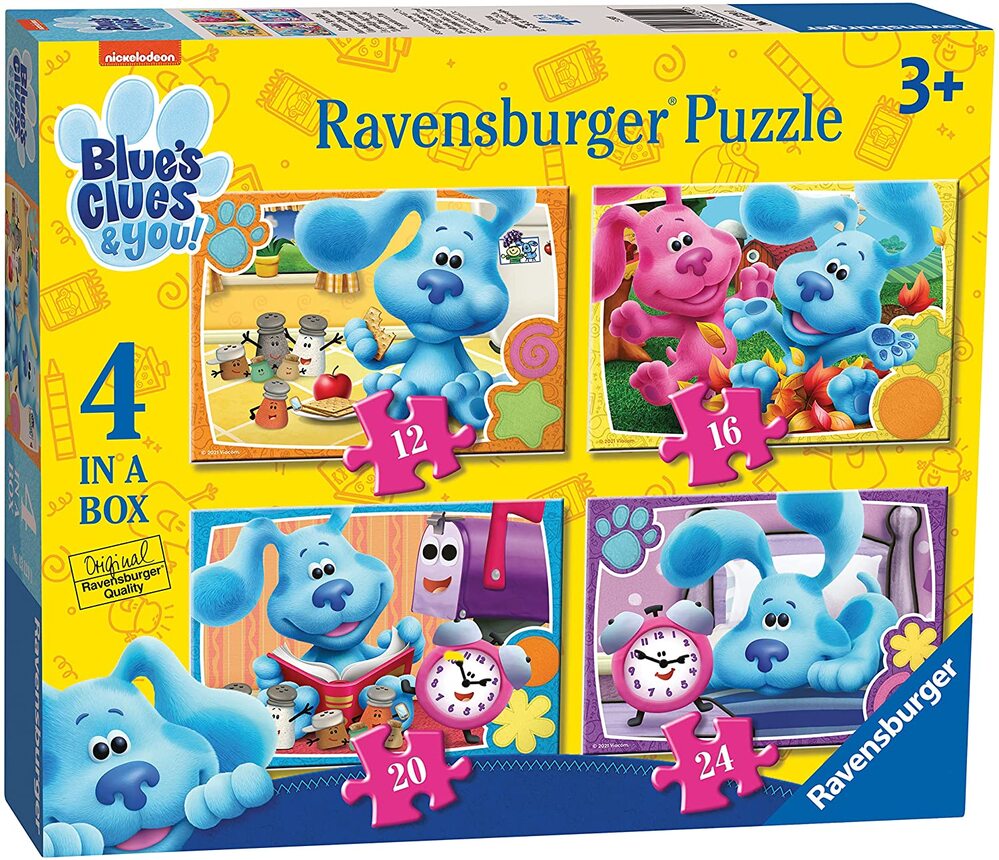 Ravensburger Puzzle 12,16,20,24pc - We Love A Blues Clues Day