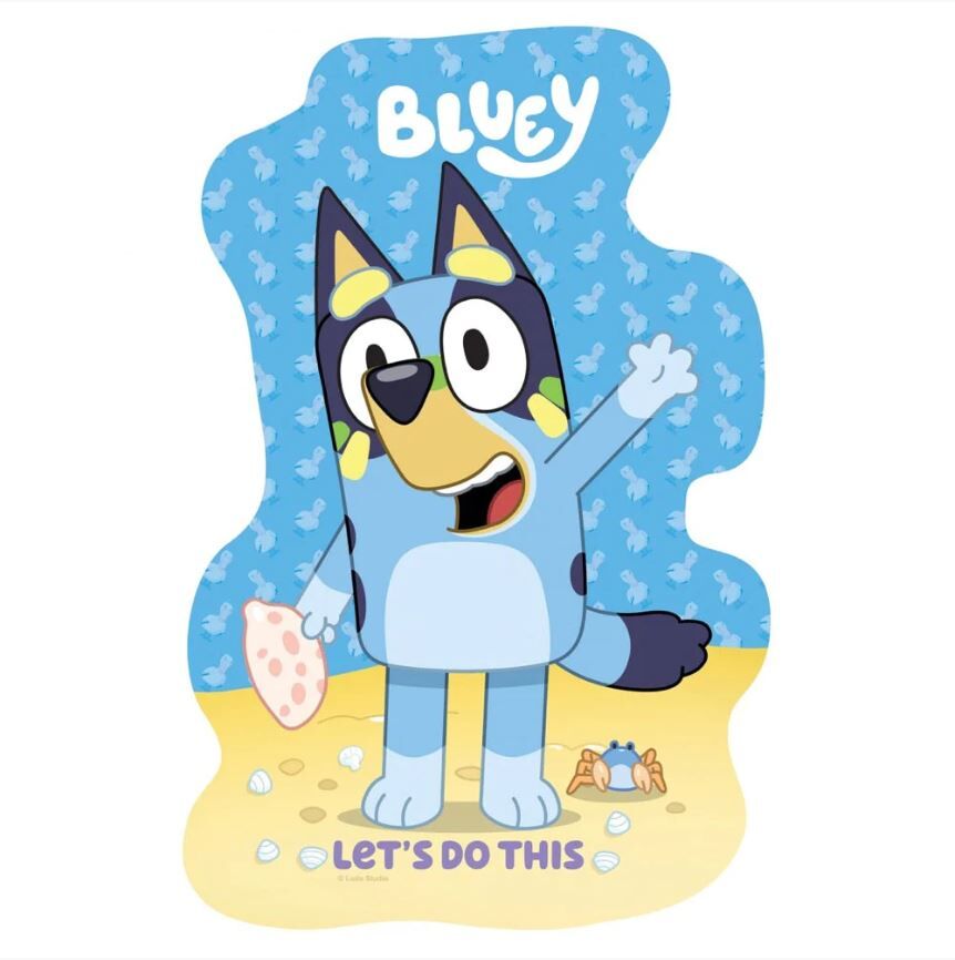 Ravensburger Puzzle 10, 12, 14, 16pc - Bluey Large Shaped Puzzles