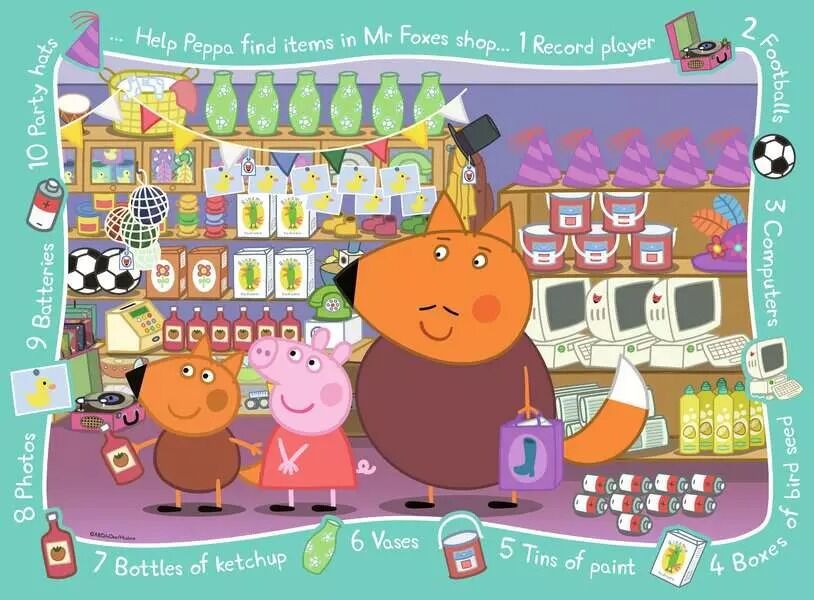 Ravensburger Puzzle 16pc - Peppa Pig My First Floor Puzzle