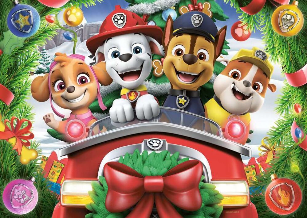 Ravensburger Puzzle 24pc - Paw Patrol Christmas Giant Floor Puzzle