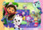Ravensburger Puzzle 60pc - Gabby's Dollhouse Giant Floor Puzzle