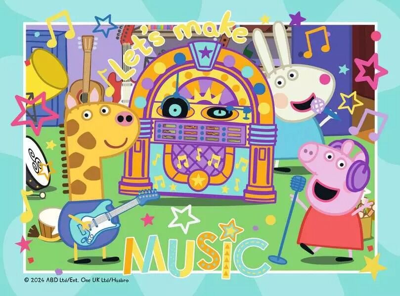 Ravensburger Puzzle 12, 16, 20, 24pc - Peppa Pig