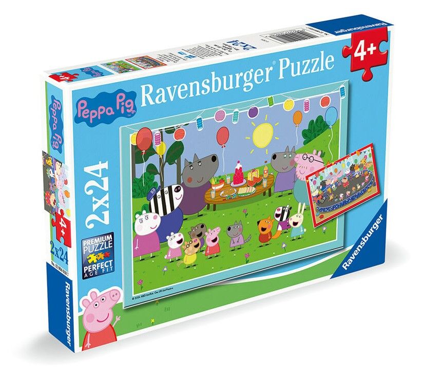Ravensburger Puzzle 2x24pc - Peppa Pig