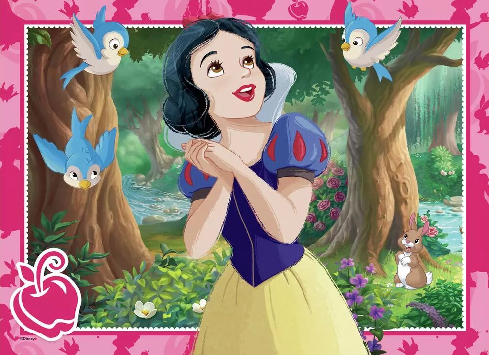Ravensburger Puzzle 4x100pc - Disney Princess Bumper Pack