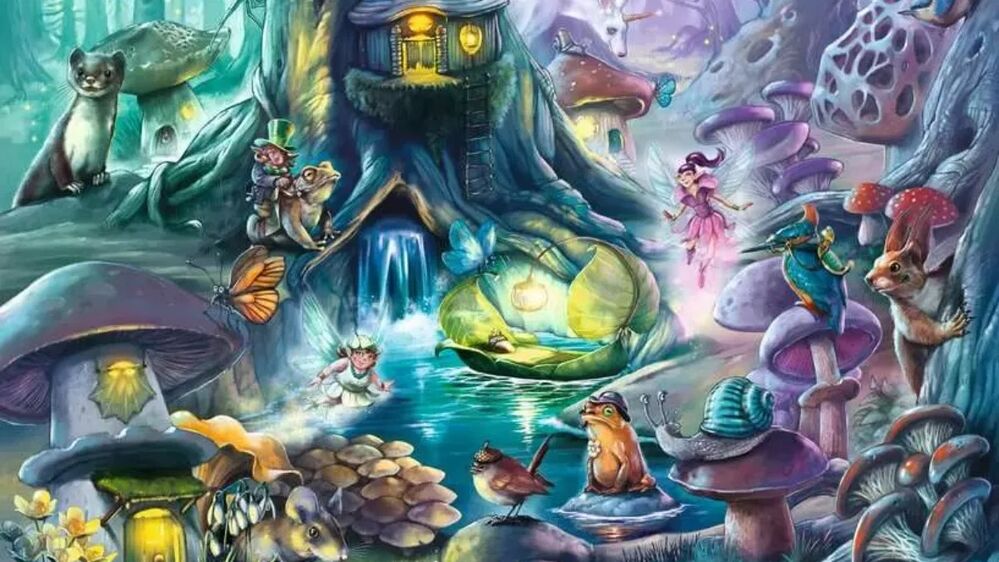 Ravensburger Puzzle 150pc XXL - Magical Forest