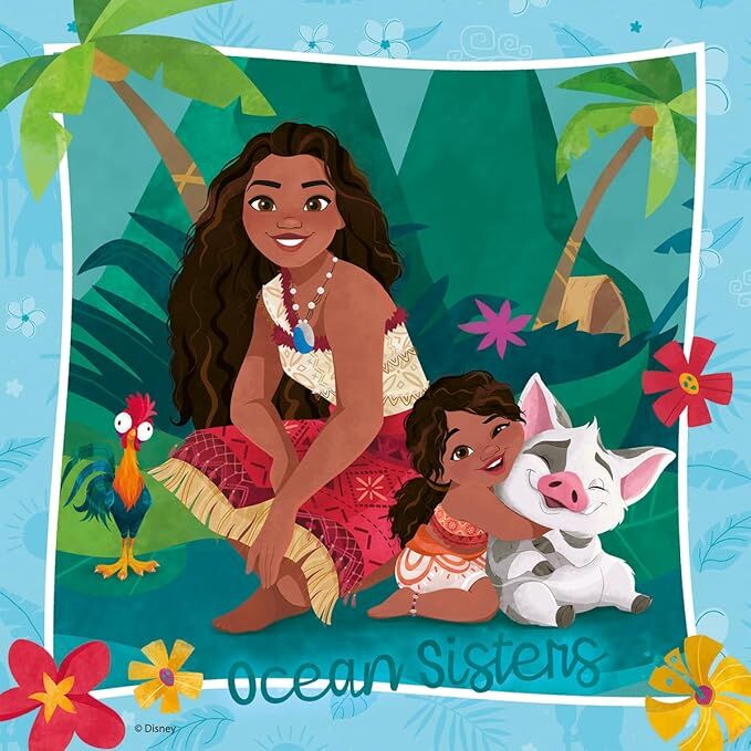 Ravensburger Puzzle 3x49pc - Disney Moana 2 On to New Adventures