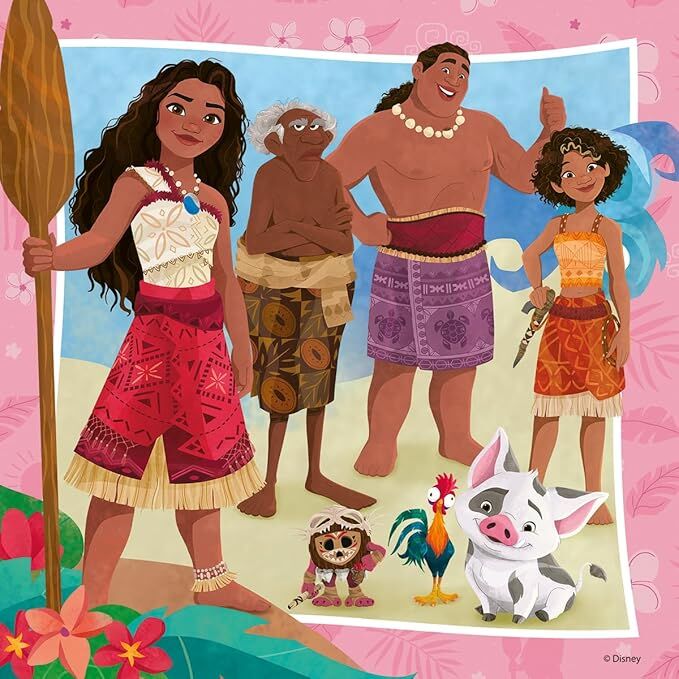 Ravensburger Puzzle 3x49pc - Disney Moana 2 On to New Adventures