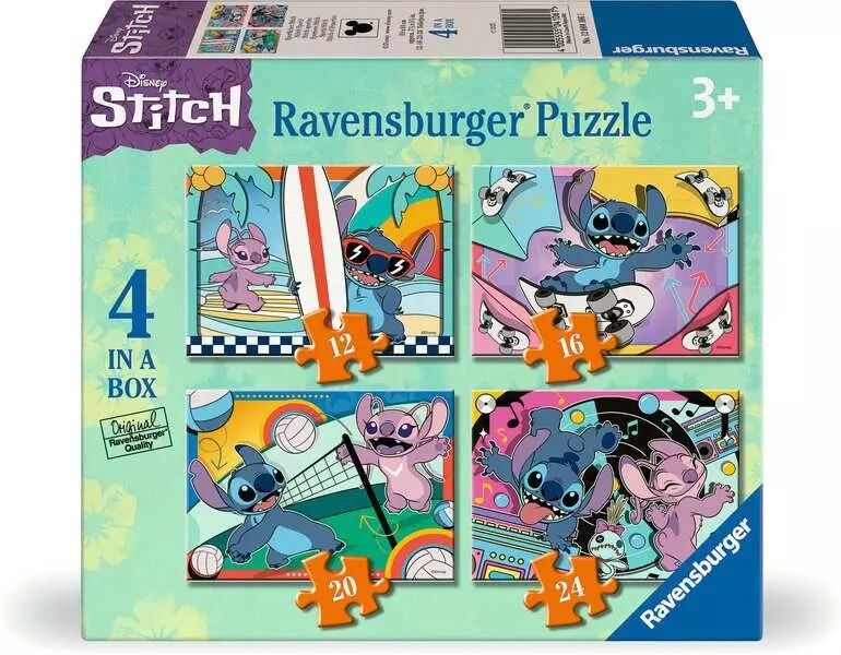 Ravensburger Puzzle 12, 16, 20, 24pc - Disney Stitch