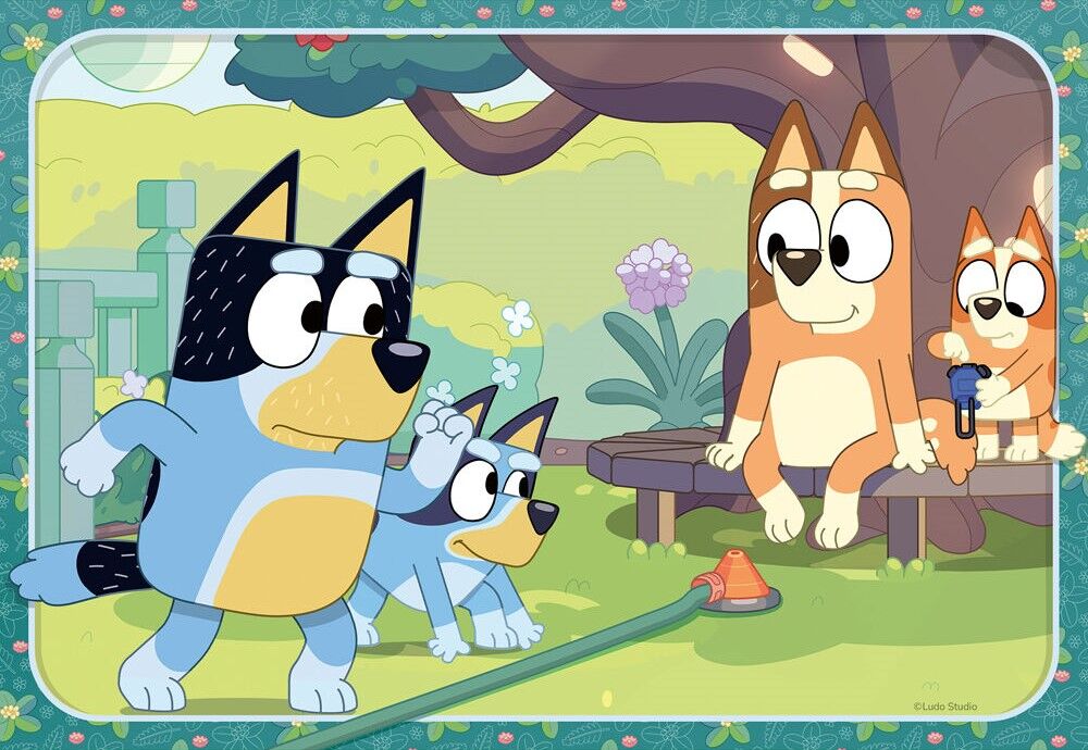 Ravensburger Puzzle 2x12pc - Bluey Floor Puzzle