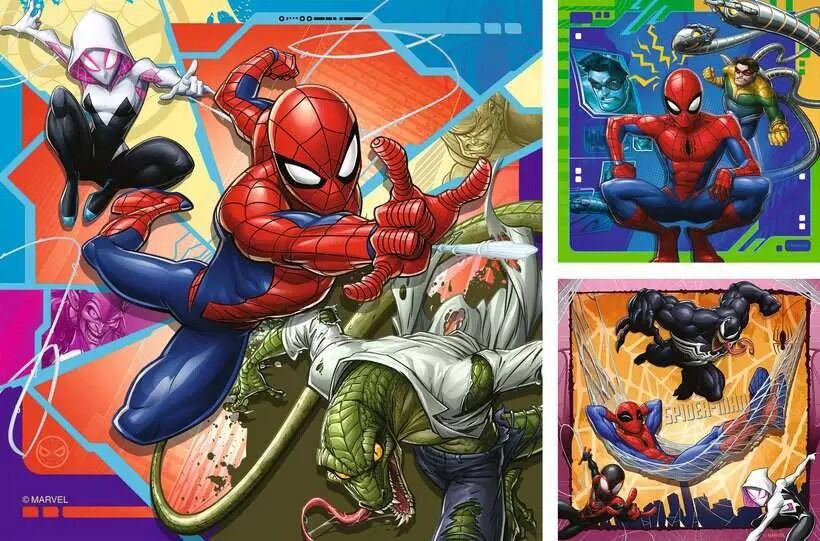 Ravensburger Puzzle 3x49pc - Marvel Spider-Man