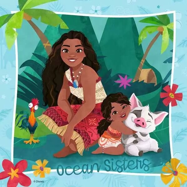 Ravensburger Puzzle 3x49pc - Disney Moana 2