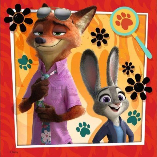 Ravensburger Puzzle 3x49pc - Disney Zootopia 2