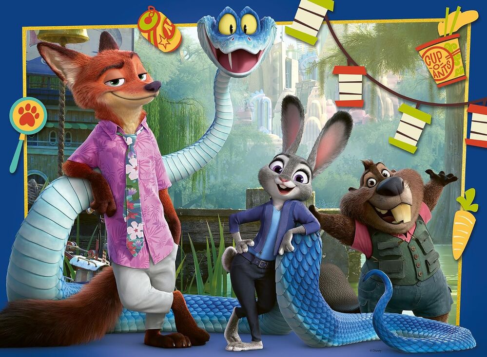 Ravensburger Puzzle 100pc XXL - Zootopia 2
