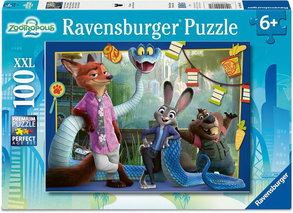 Ravensburger Puzzle 100pc XXL - Zootopia 2