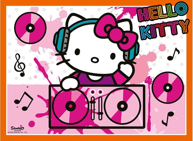 Ravensburger Puzzle 12, 16, 20, 24pc - Hello Kitty Dream Big, Sparkle More!