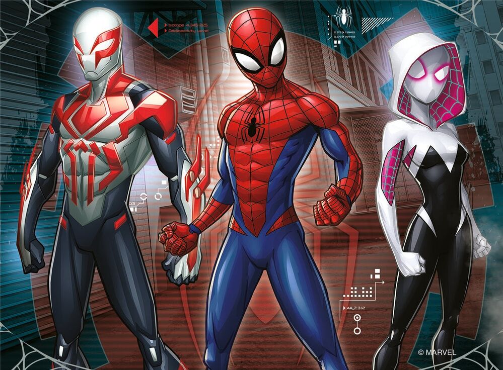 Ravensburger Puzzle 12, 16, 20, 24pc - Spider-Man