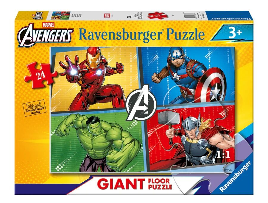 Ravensburger Puzzle 24pc - Marvel Avengers Giant Floor Puzzle