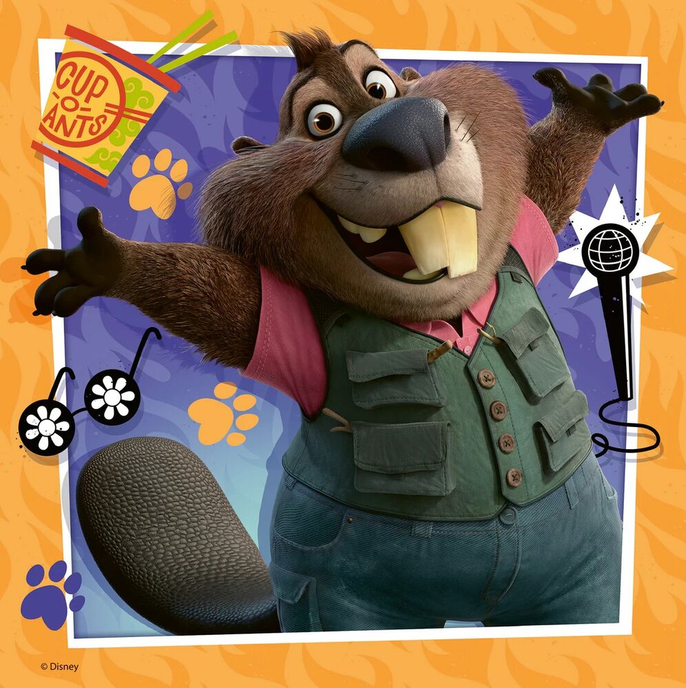 Ravensburger Puzzle 3x49pc - Disney Zootopia 2 A New Mission