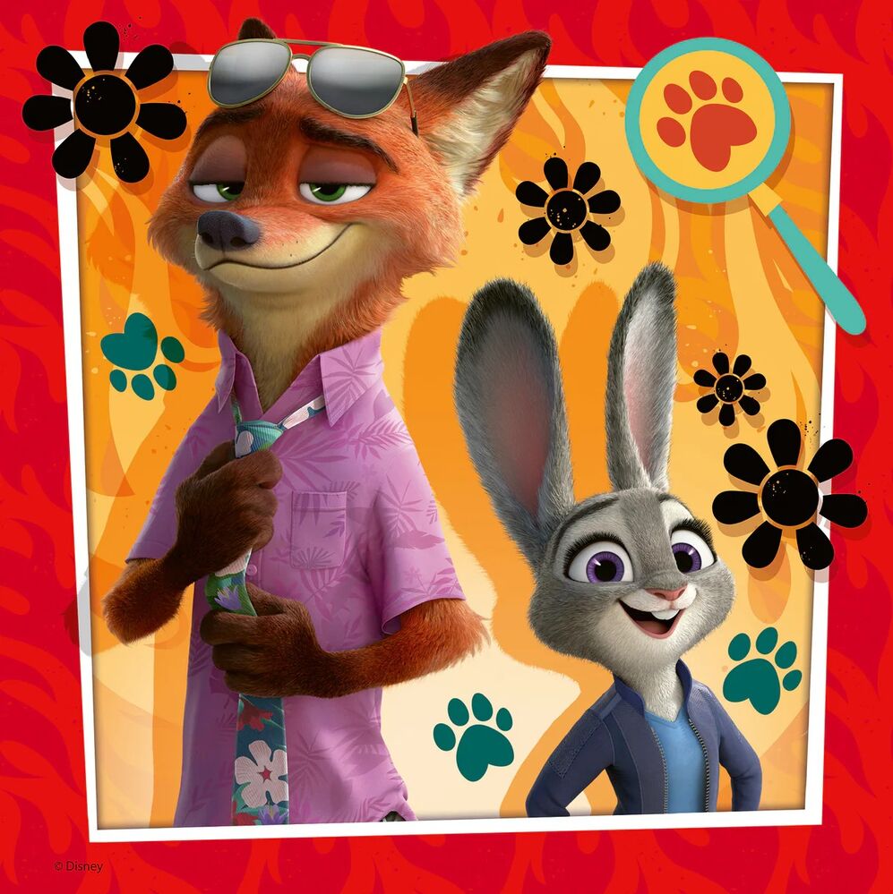 Ravensburger Puzzle 3x49pc - Disney Zootopia 2 A New Mission
