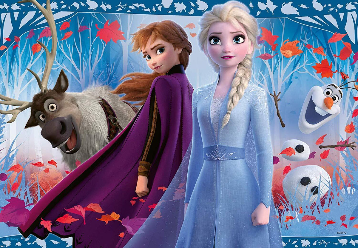 Ravensburger Puzzle 2 x 12pc - Disney Frozen 2 - Journey to the Unknown