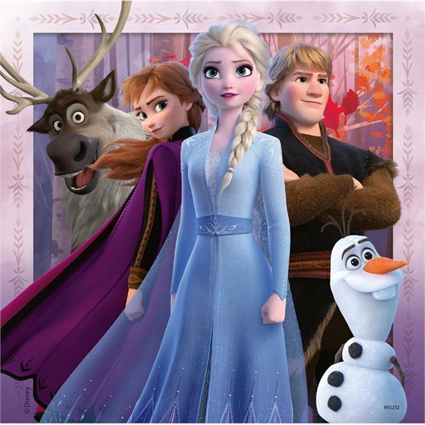 Ravensburger Puzzle 3 x 49pc - Disney Frozen 2 - The Journey Starts
