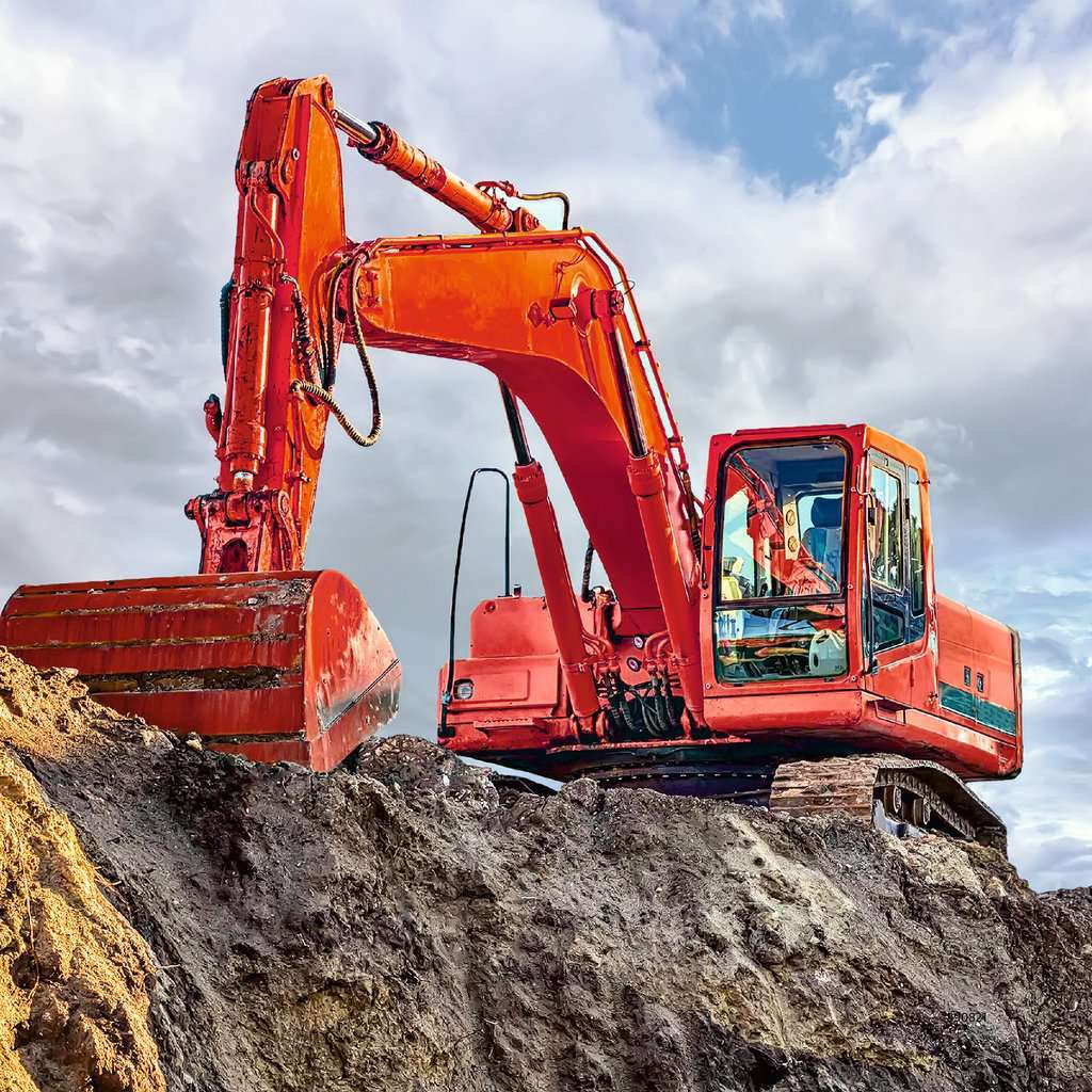 Ravensburger Puzzle 3 x 49pc - Digger at Work