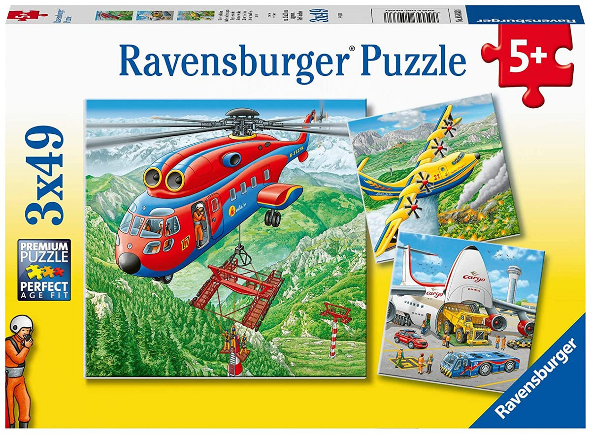 Ravensburger Puzzle 3 x 49pc - Above the Clouds